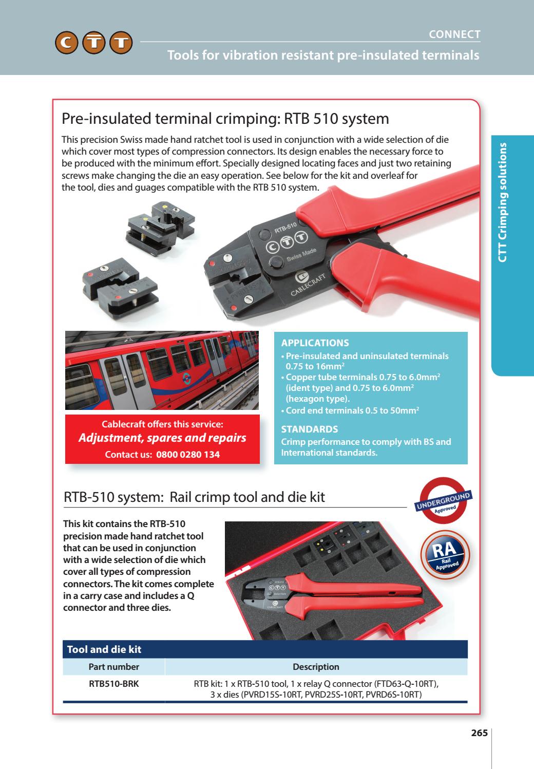 Cablecraft Issue 11 CTT Crimping solutions by Cablecraft Ltd Issuu