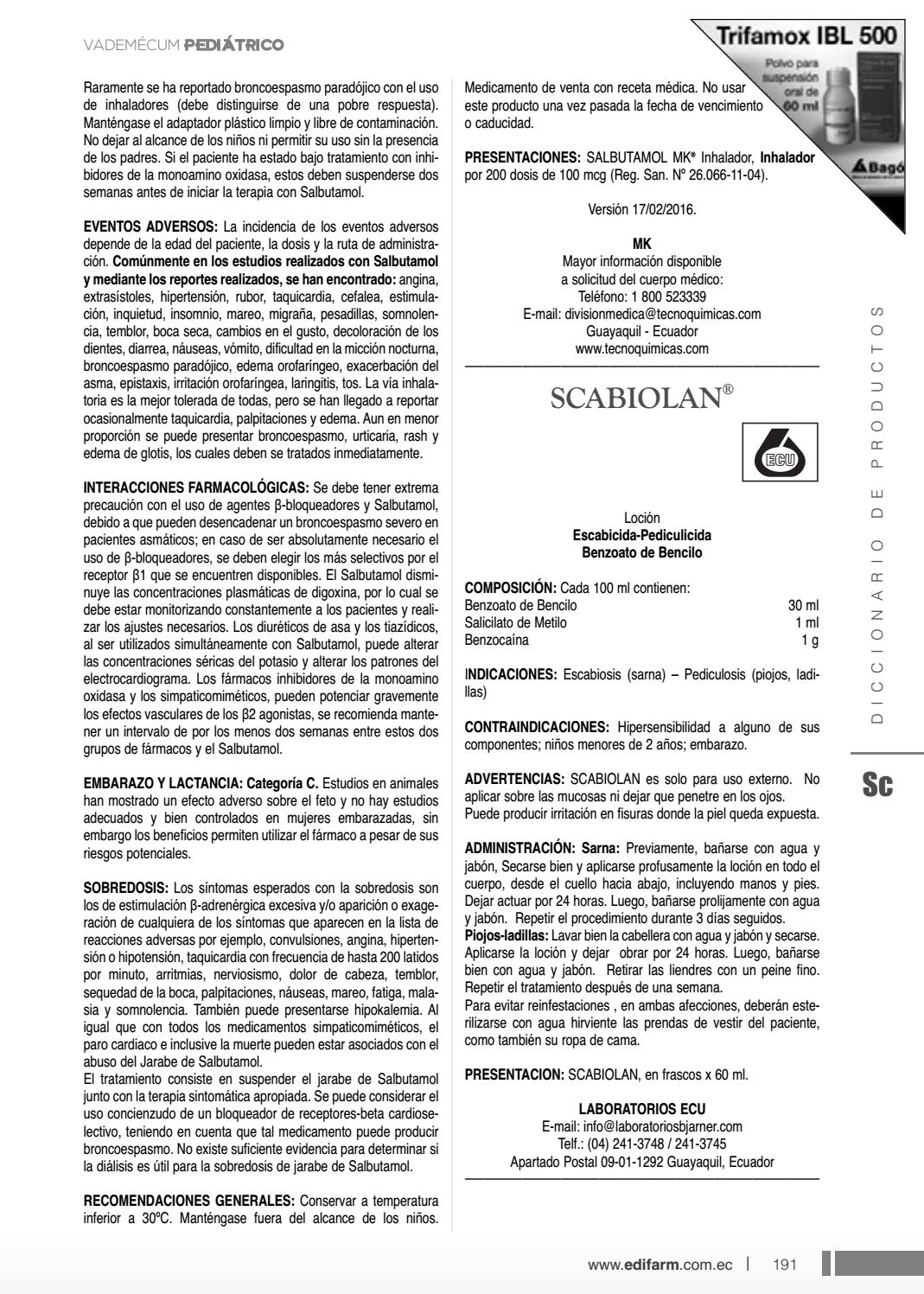 Salicilato de bencilo que es