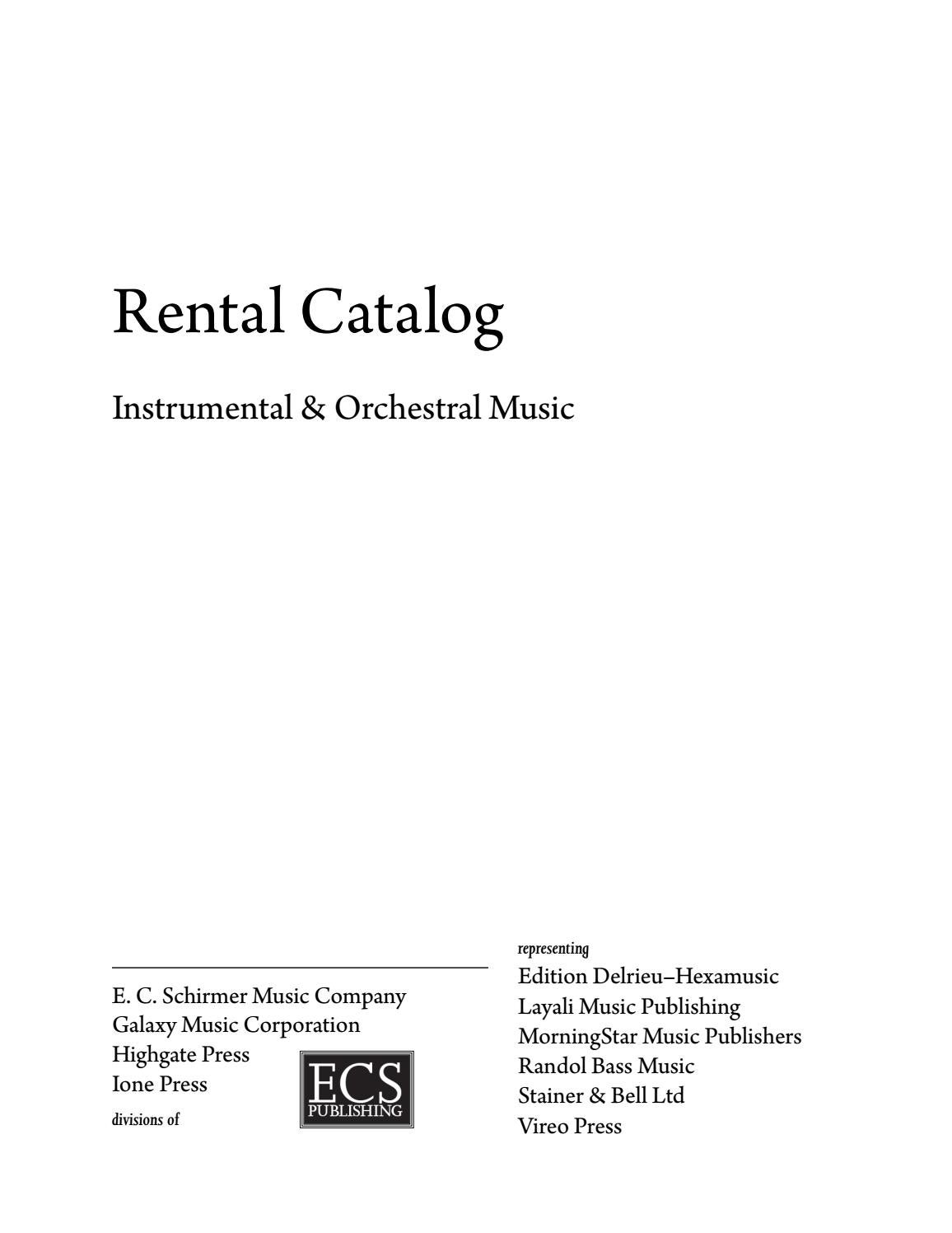 ECS Publishing Rental Catalog by ECS Publishing Group Issuu