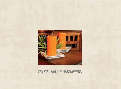 E & G Amish Furniture 2016 水晶 Valley Hardwoods 餐边柜 目录 / 第 14 页