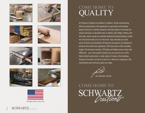 E & G Amish Furniture 2016 Schwartz Creations 书柜 目录 / Bookcases / 第 2 页