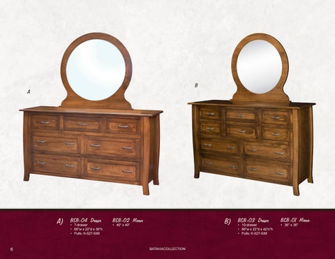 E & G Amish Furniture 2016 Brookside 家具 卧室 目录 / Bedrooms / 第 5 页