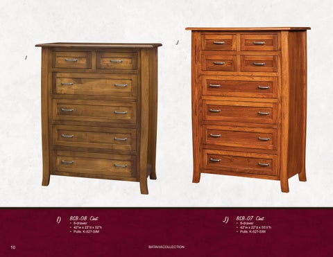 E & G Amish Furniture 2016 Brookside 家具 卧室 目录 / Bedrooms / 第 9 页