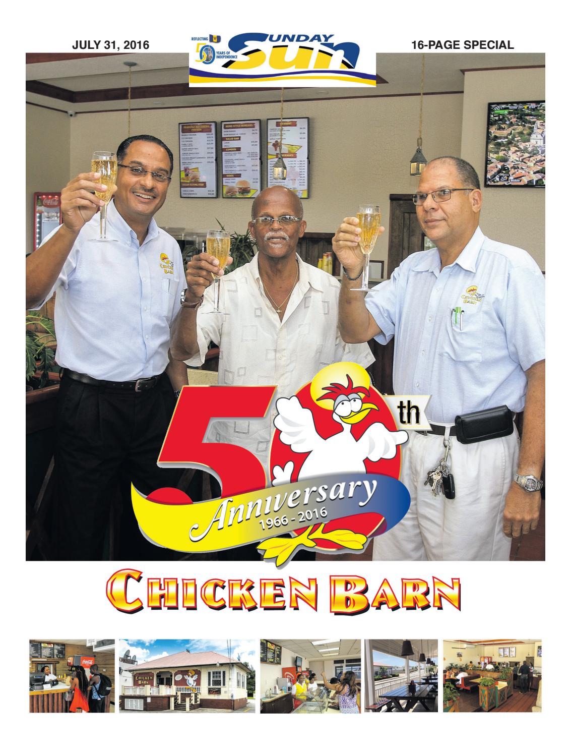Chicken Barn 50th Anniversary Feature by Nation Publishing Co