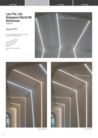 Luci Pte. Ltd. official 灯饰目录 · Luci 工程 reference&detail 2016 第 22 页