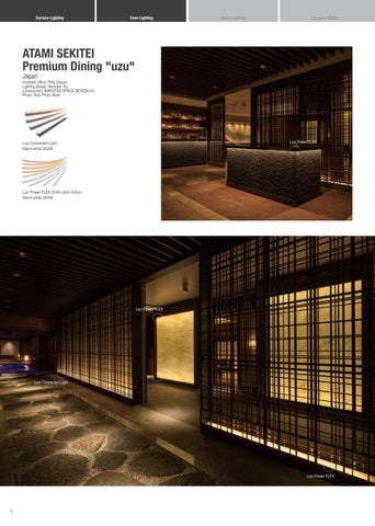 Luci Pte. Ltd. official 灯饰目录 · Luci 工程 reference&detail 2016 第 2 页