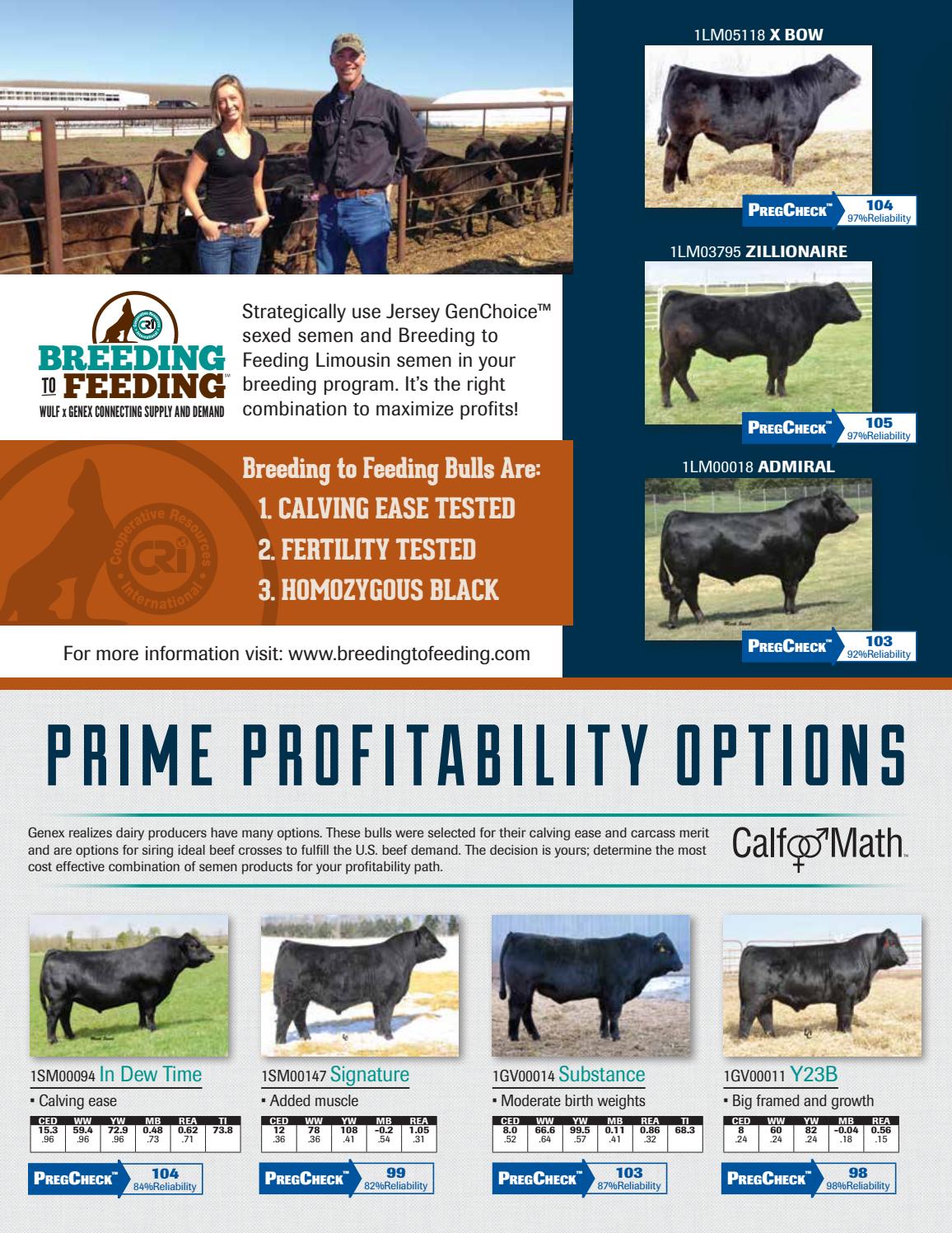 Genex Jersey Sires by GENEX Issuu