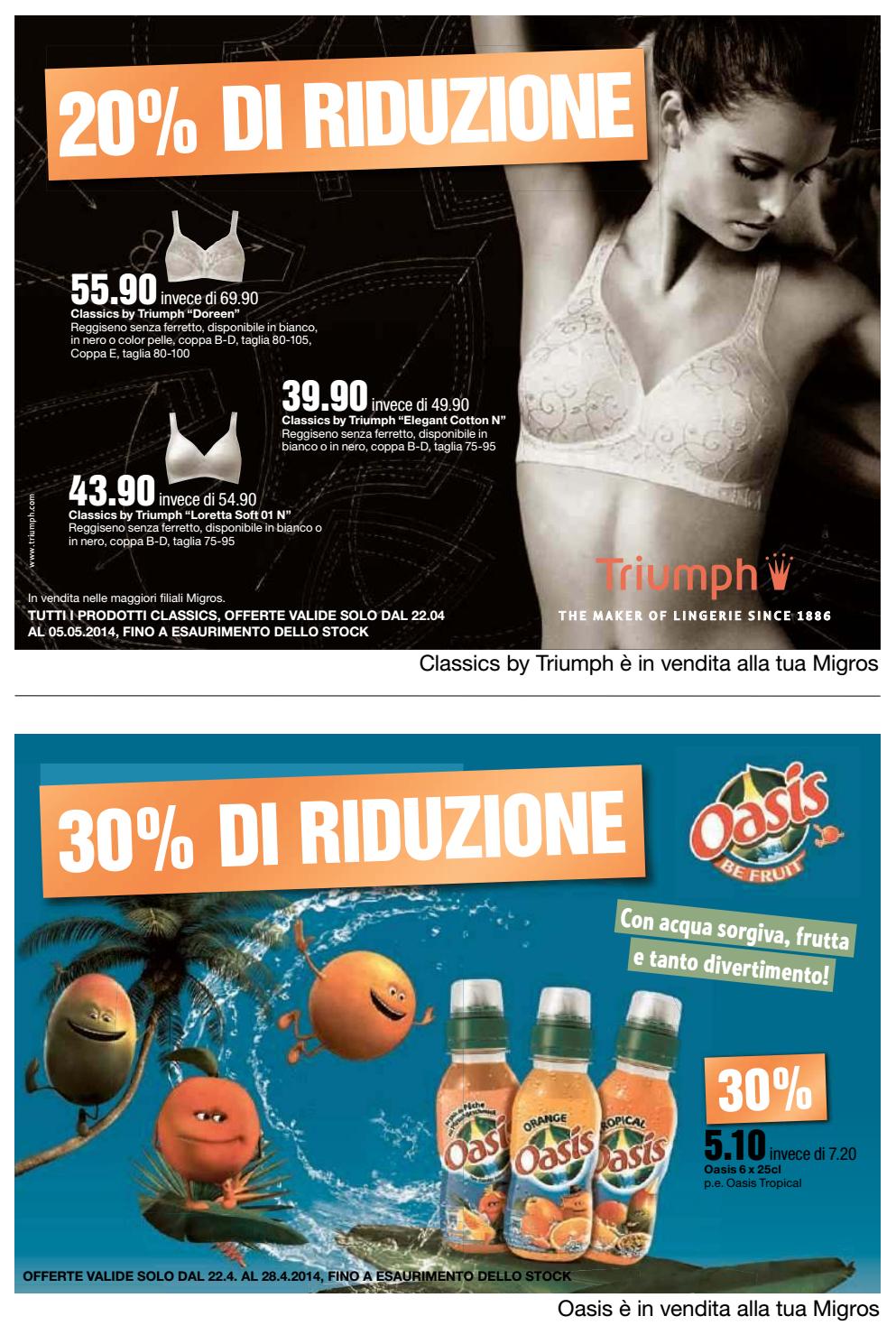 reggiseno classics triumph loretta soft