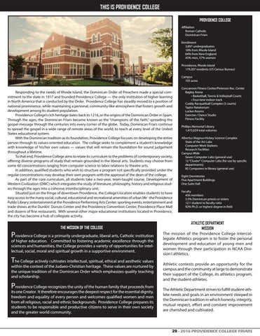 2016 Providence College Field Hockey Guide by Providence College Issuu