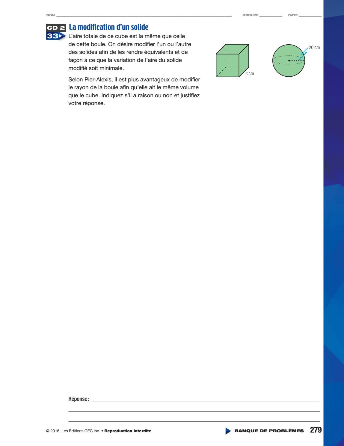 Point De Mire Secondaire 5 Sn Corrigé Pdf