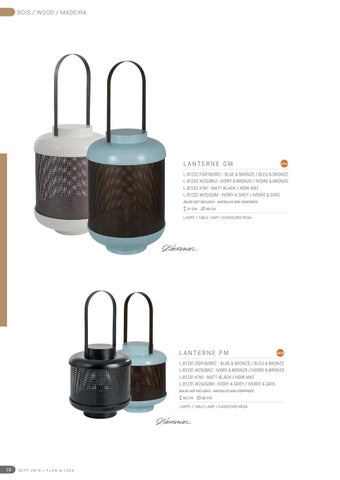 Flam&Luce® ByClassy Flam × Luce Luminaires ® Sept. 2016 灯饰目录 第 10 页