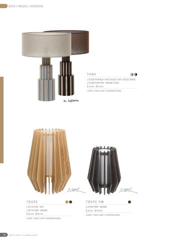 Flam&Luce® ByClassy Flam × Luce Luminaires ® Sept. 2016 灯饰目录 第 14 页