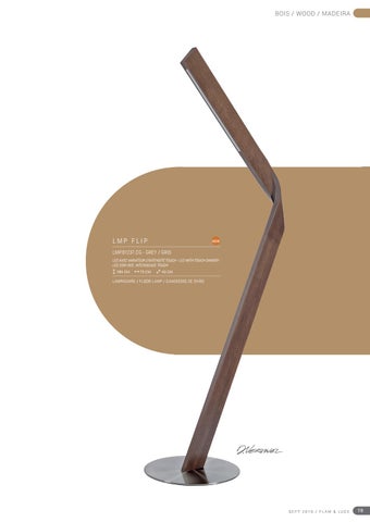 Flam&Luce® ByClassy Flam × Luce Luminaires ® Sept. 2016 灯饰目录 第 19 页