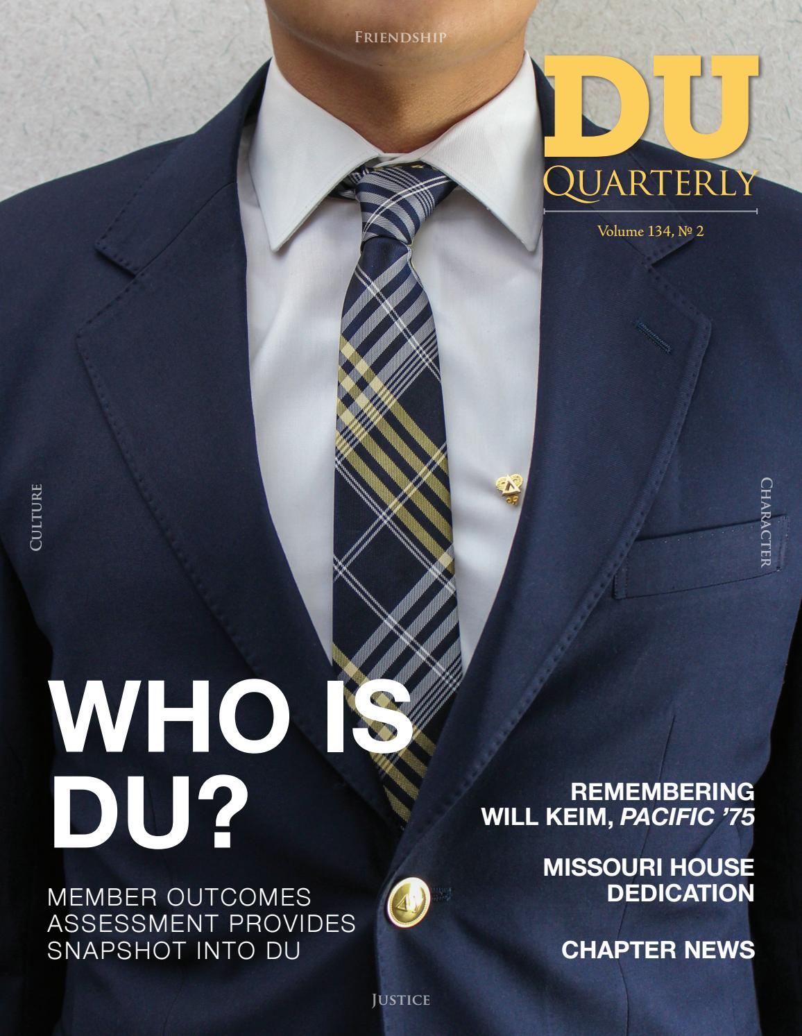 DU Quarterly: Vol. 134 No. 2 by Delta Upsilon - Issuu