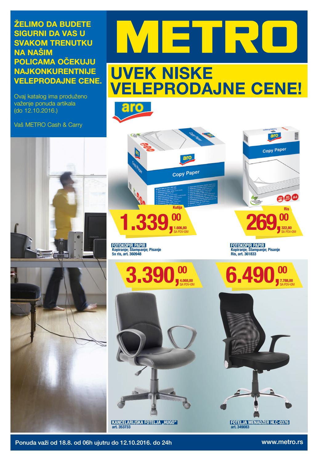 Metro srbija katalog niske cene od 18 08 12 10 2016 by Catalog.rs - Issuu