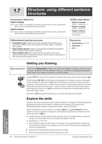 AQA GCSE English Language and Literature: Teacher's Guide by Collins ...