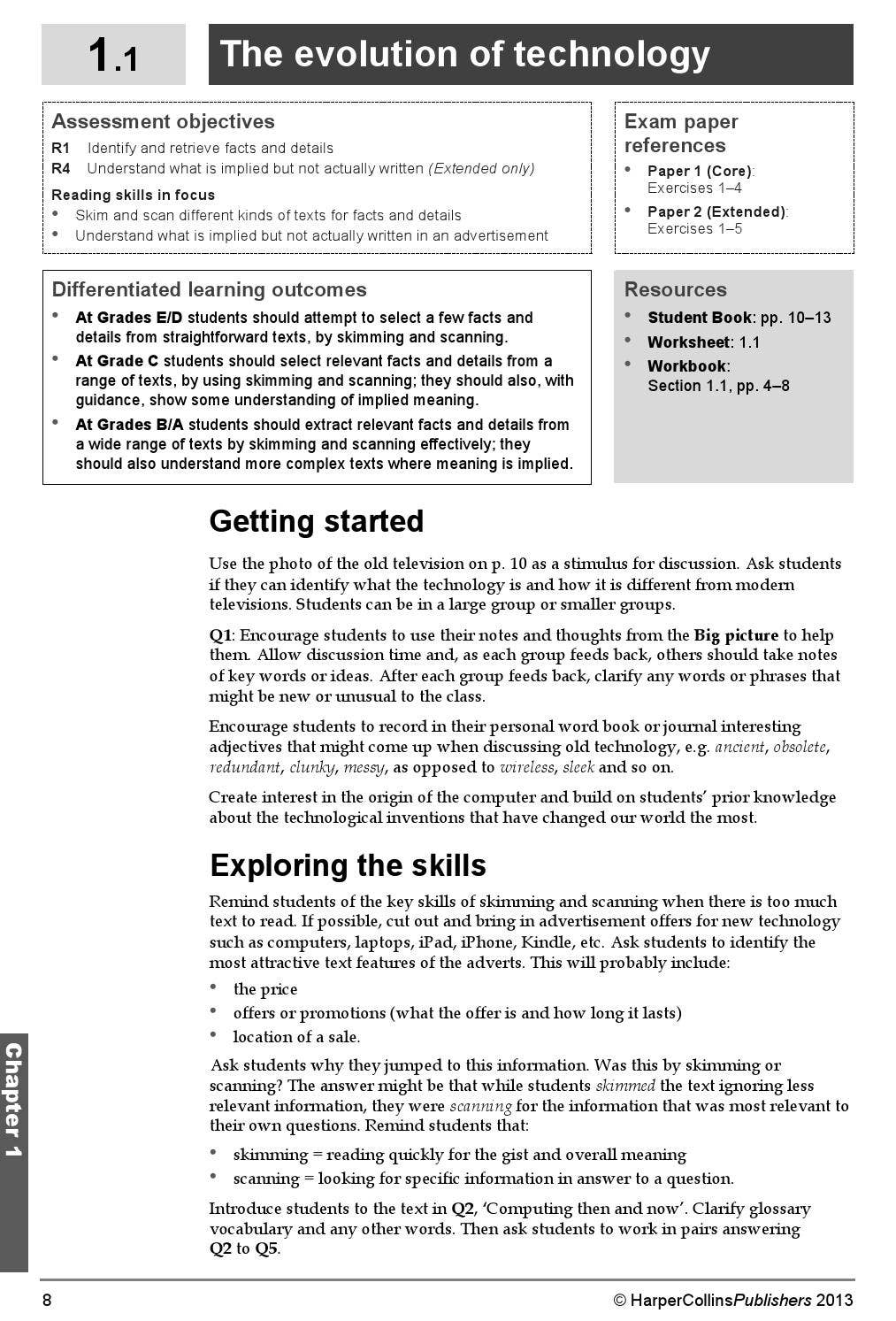 Cambridge IGCSE English As A Second Language Teacher Guide by Collins ...