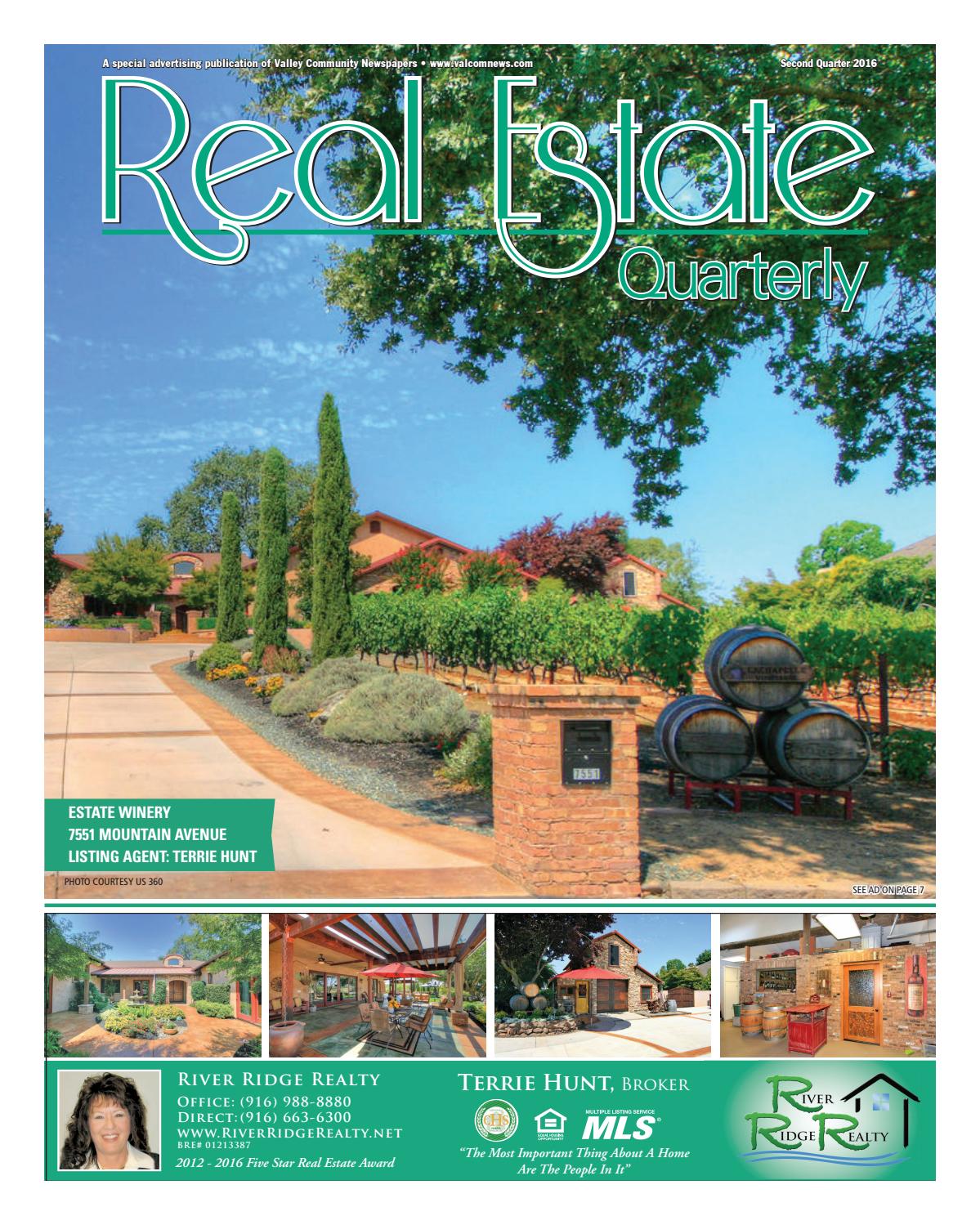 Real Estate Quarterly August 2016 By Valley Community Newspapers Issuu