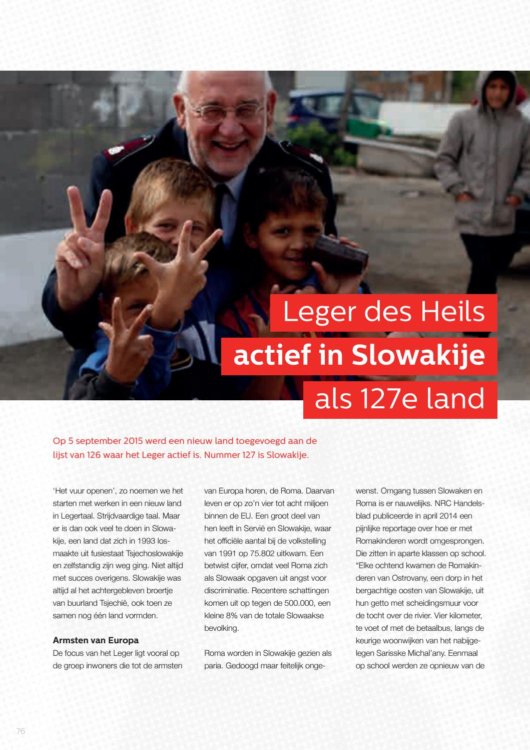 Leger des Heils Jaarverslag 2015 by