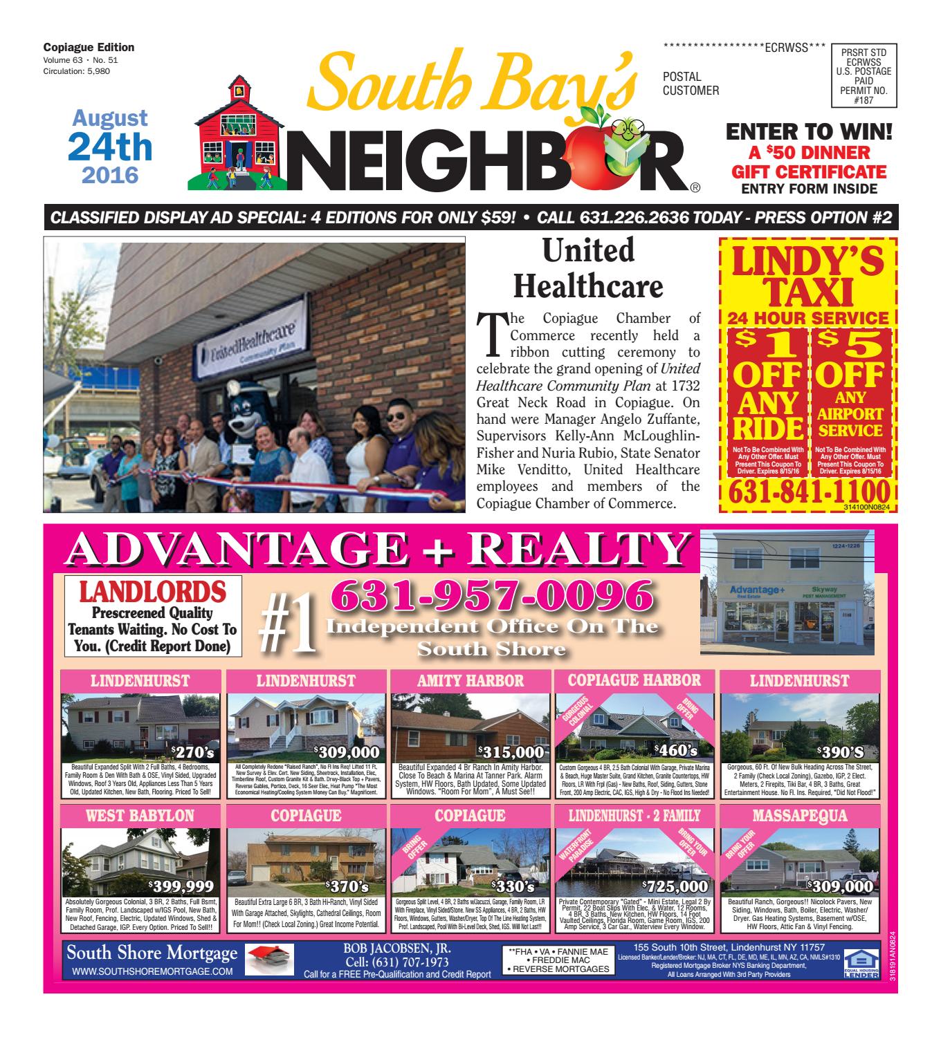 August 24, 2016 Copiague by Long Island Media Group Issuu