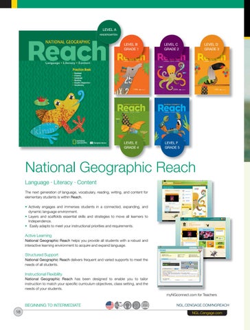 2017 catalogue - National Geographic Learning by Cengage Brasil 