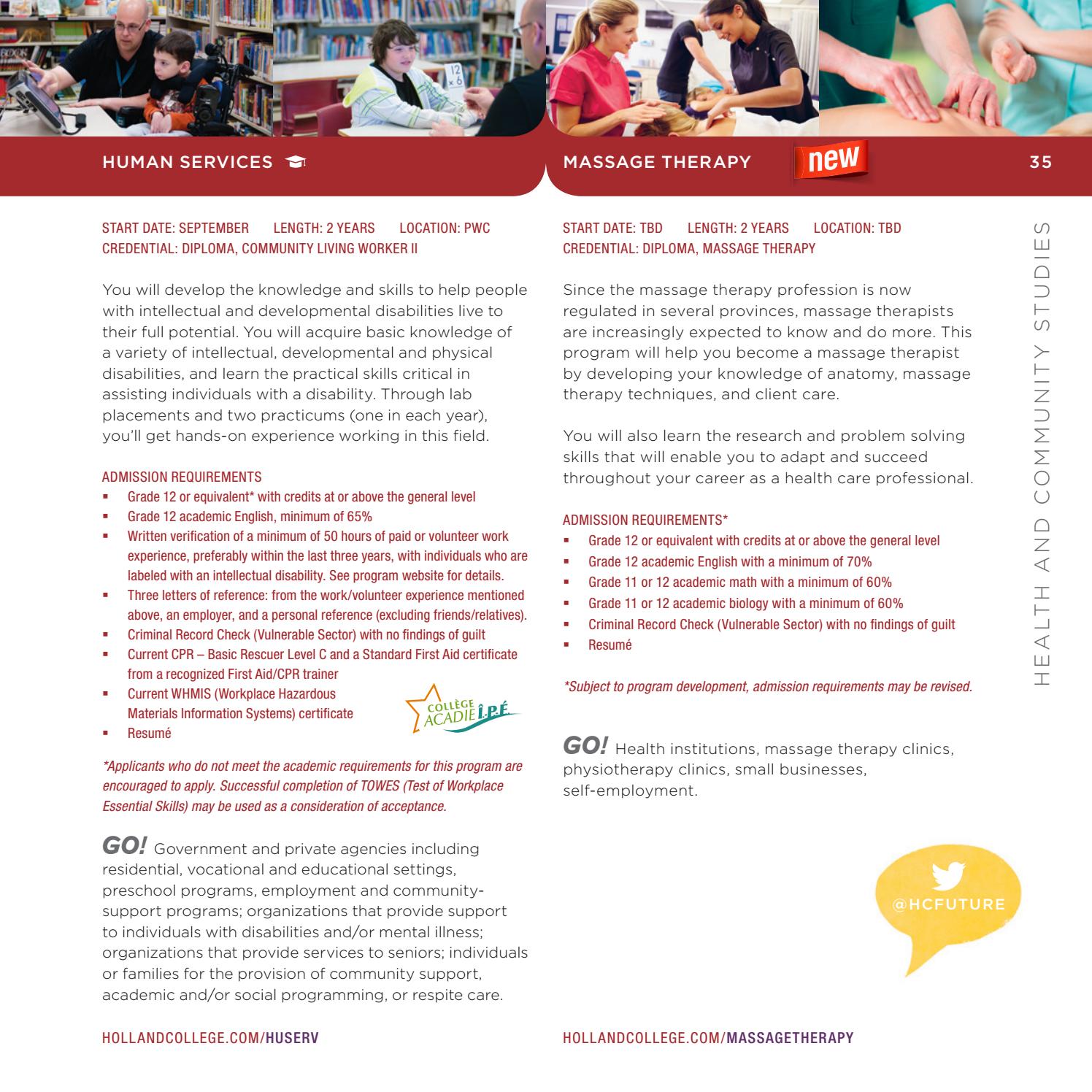 Holland College 201718 Viewbook by Holland College Issuu