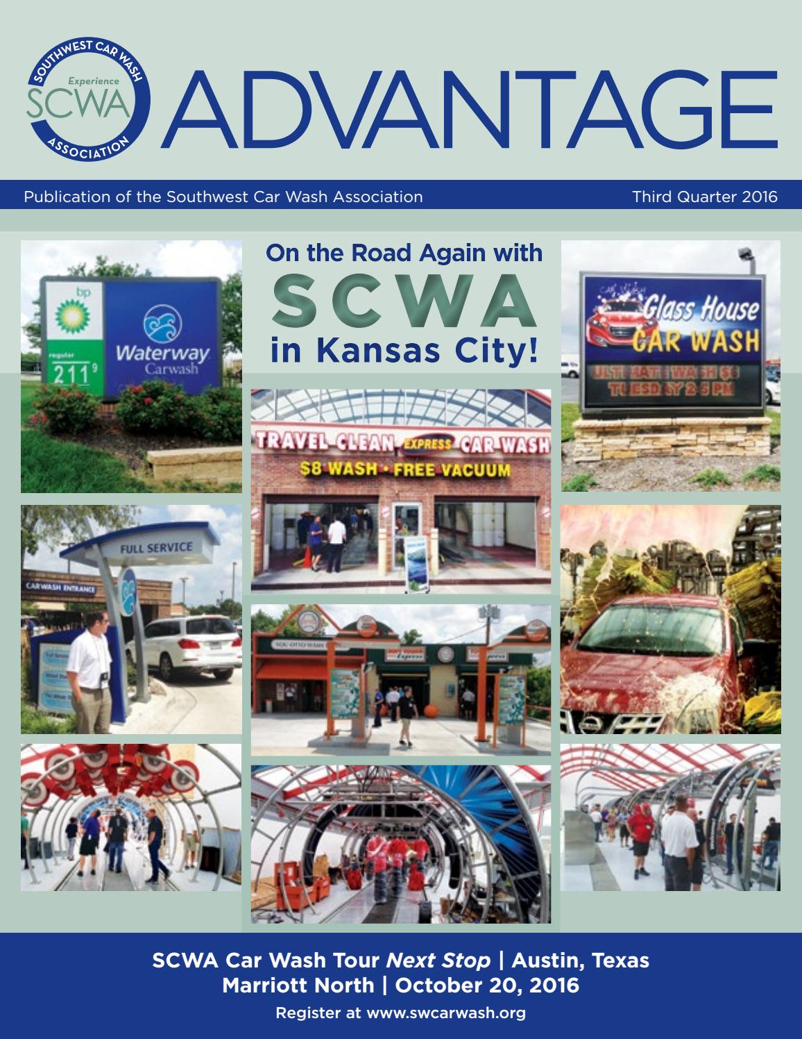 Southwest Car Wash Association Advantage 3rd Quarter 2016 by