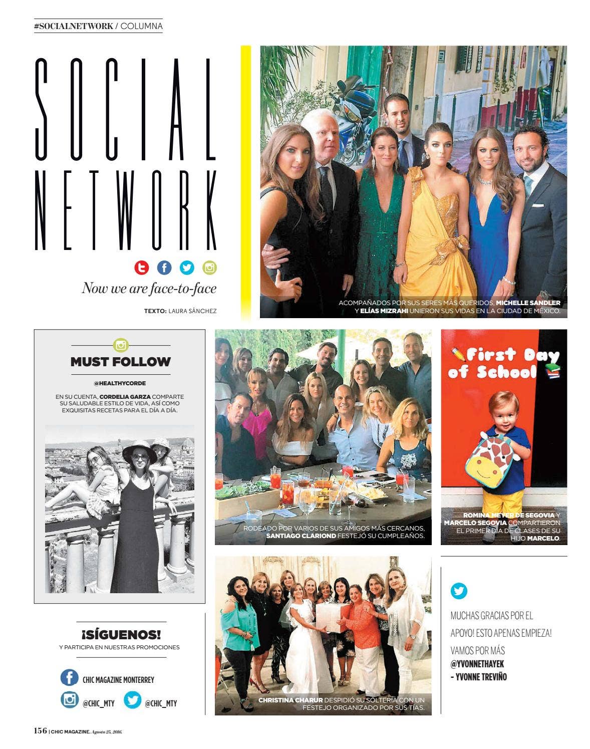 Chic Magazine Events Chic Magazine Monterrey, núm. 512, 25/ago/2016 by Chic Magazine ...