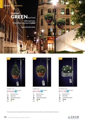Adam Decolight Christmas 灯饰目录 2016/ 2017 第 14 页