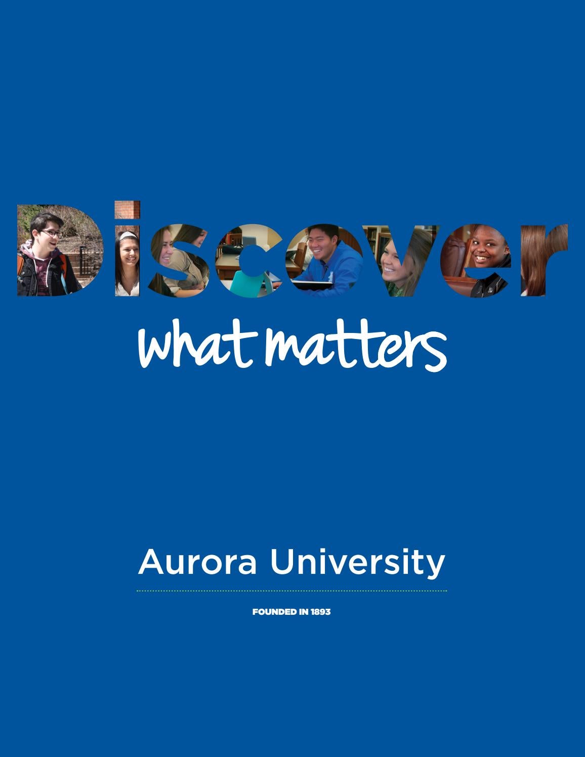 Aurora University 2016 2017 Viewbook By Aurora University Issuu