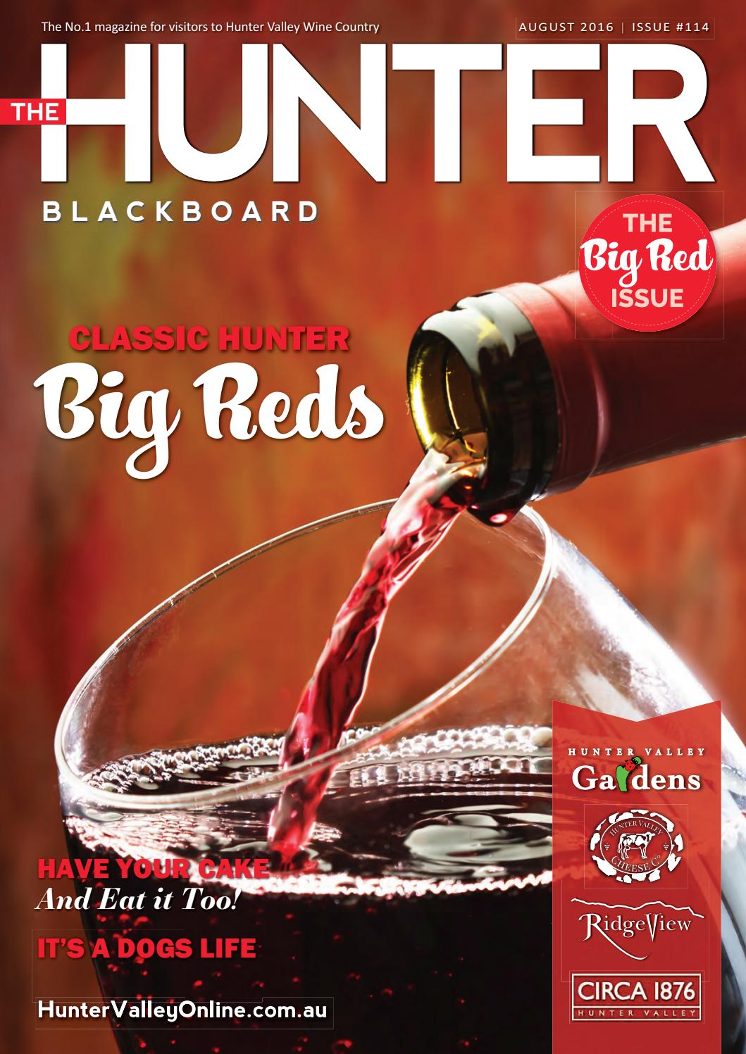 The Hunter Blackboard August 2016 by WCP MEDIA HUNTER VALLEY Issuu