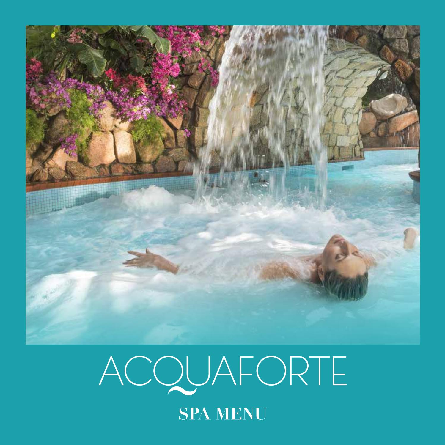 Acquaforte Thalasso Spa ENG by Forte Village Issuu