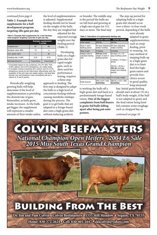 The Beefmaster Pay Weight: Fall 2016 Issue by Beefmaster Breeders ...