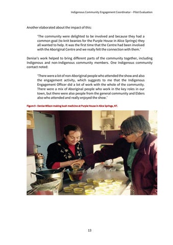 Indigenous Community Engagement | Pilot Evaluation Detailed Report by ...