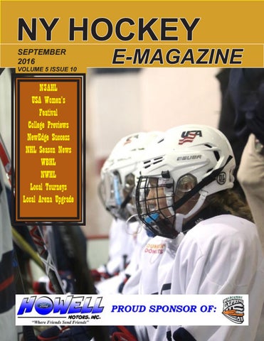 NYHOL September 2016 by NY Hockey OnLine