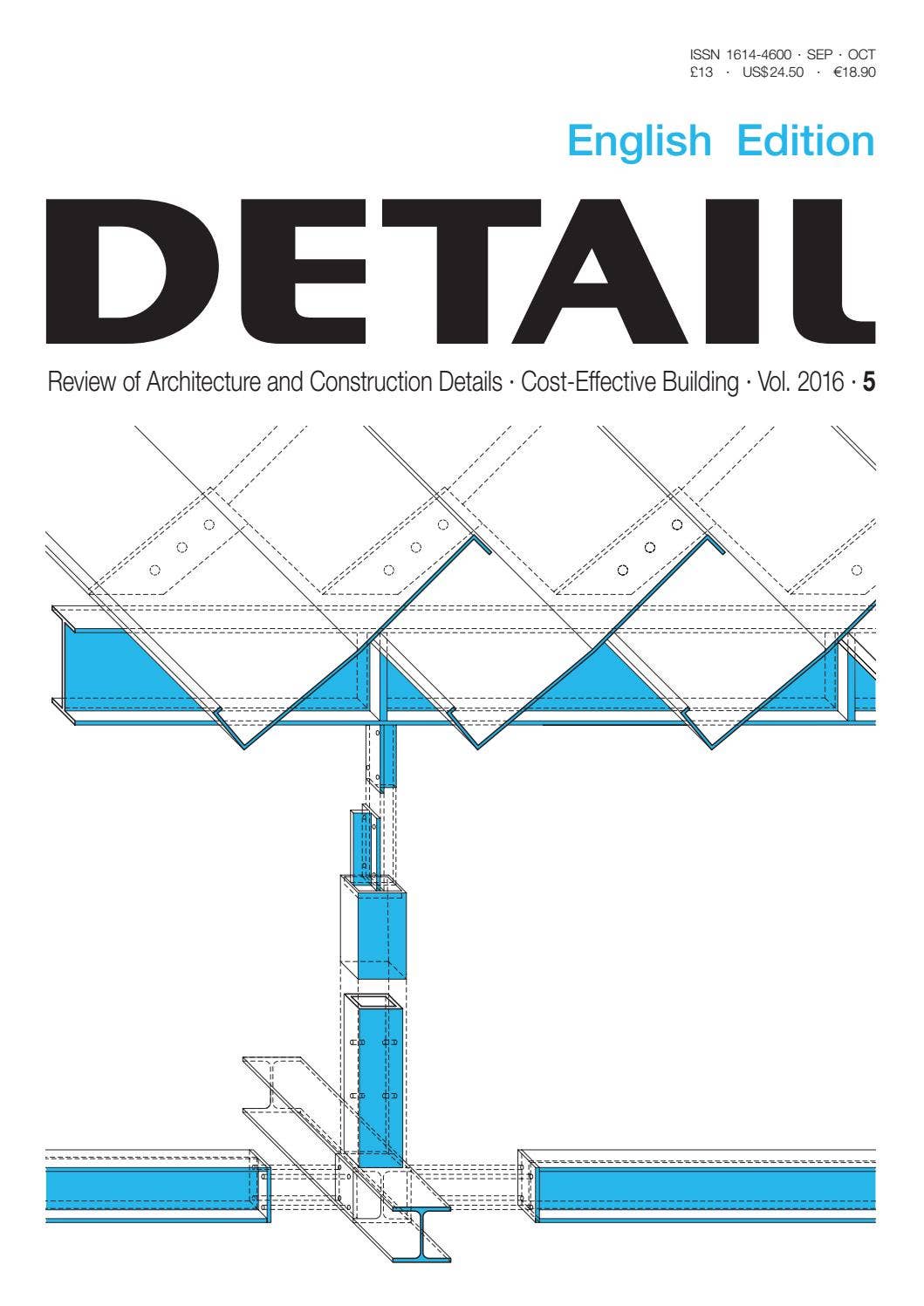 DETAIL English 5/2016 - Cost-Effective Building by DETAIL