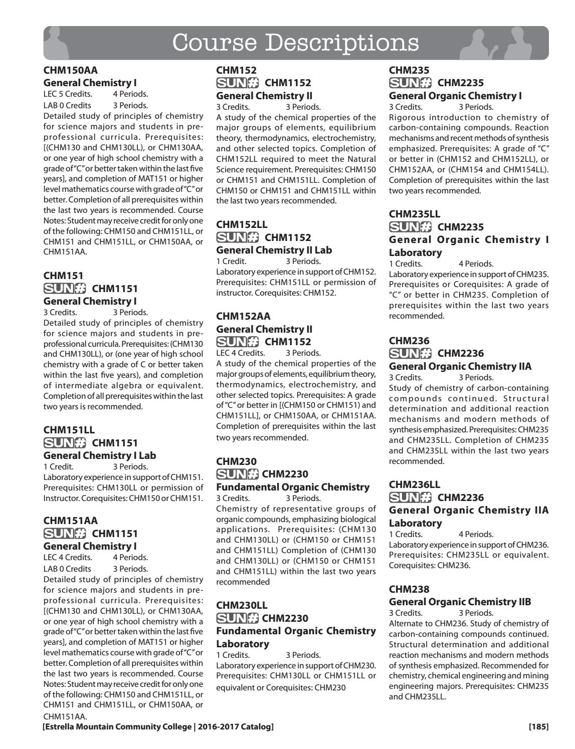 20162017 Estrella Mountain Community College Catalog by The Maricopa