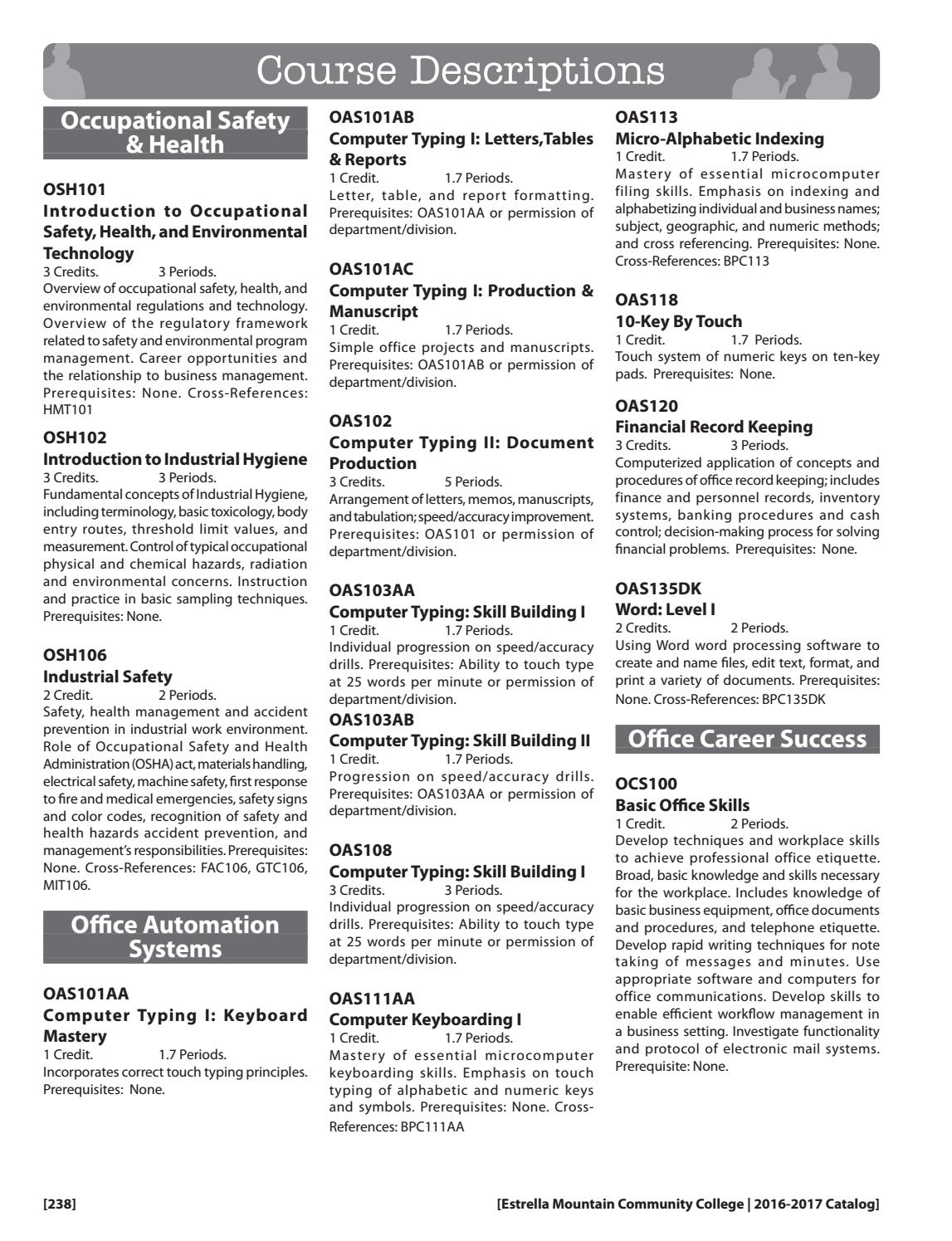 20162017 Estrella Mountain Community College Catalog by The Maricopa