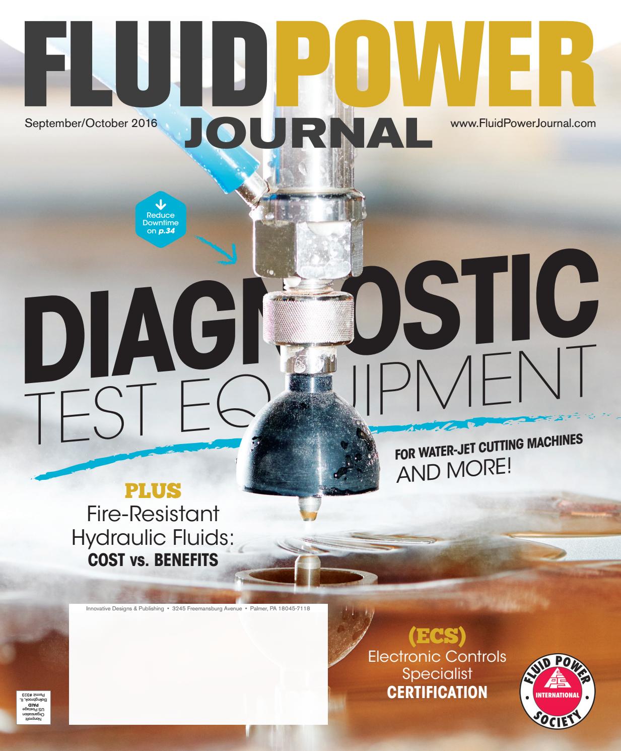 Fluid Power Journal September/October 2016 by Innovative Designs