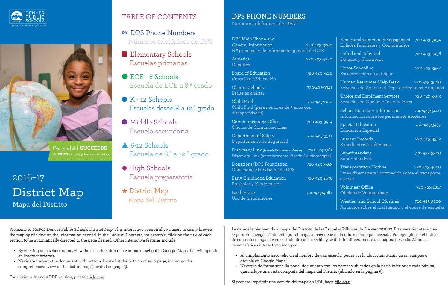 Denver Public Schools Map 201617 by Denver Public Schools Issuu