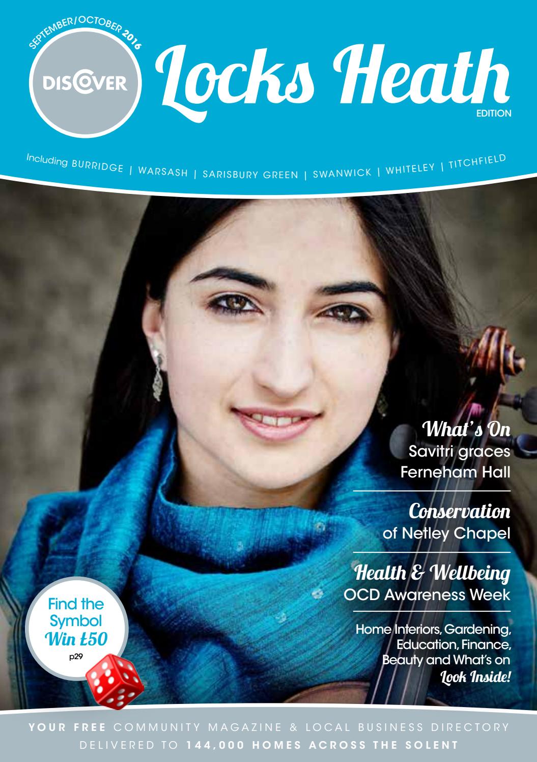 Discover Locks Heath September/October 2016 by Tania Houston Issuu