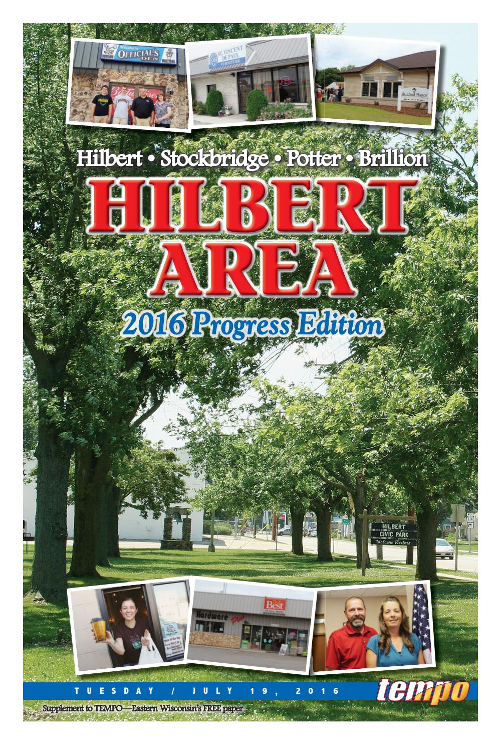 Hilbert Area Progress edition 2016 by Delta Publications Issuu