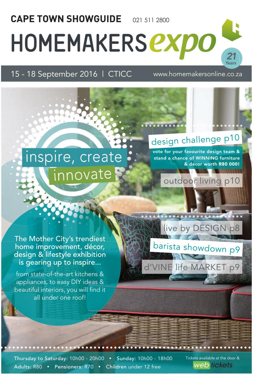 HOMEMAKERS Expo Show guide 2016 by HOMEMAKERS Issuu