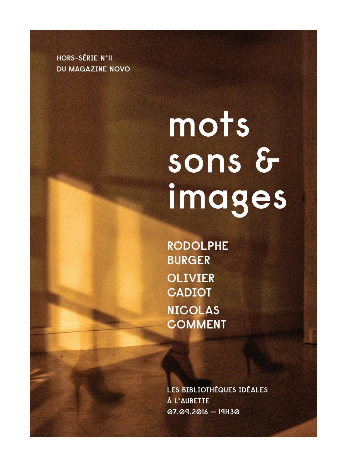 Novo hs 11 burger cadiot comment.pdf by MÉDIAPOP Issuu