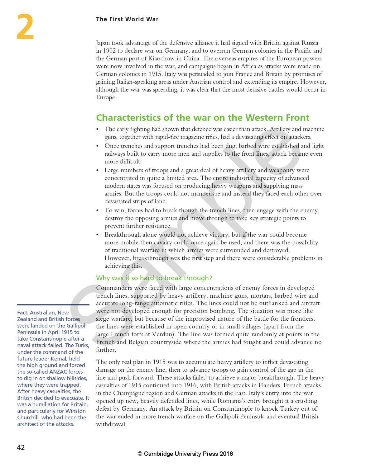 Preview History for the IB Diploma Paper 2: Causes and Effects of War ...