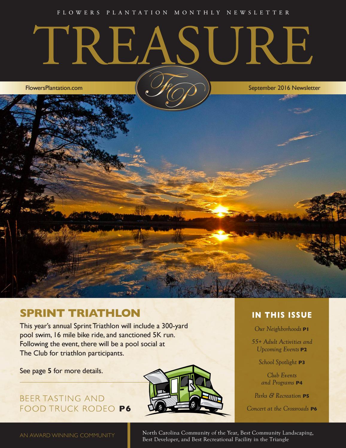 Flowers Plantation September 2016 Newsletter by Flowers Plantation Issuu