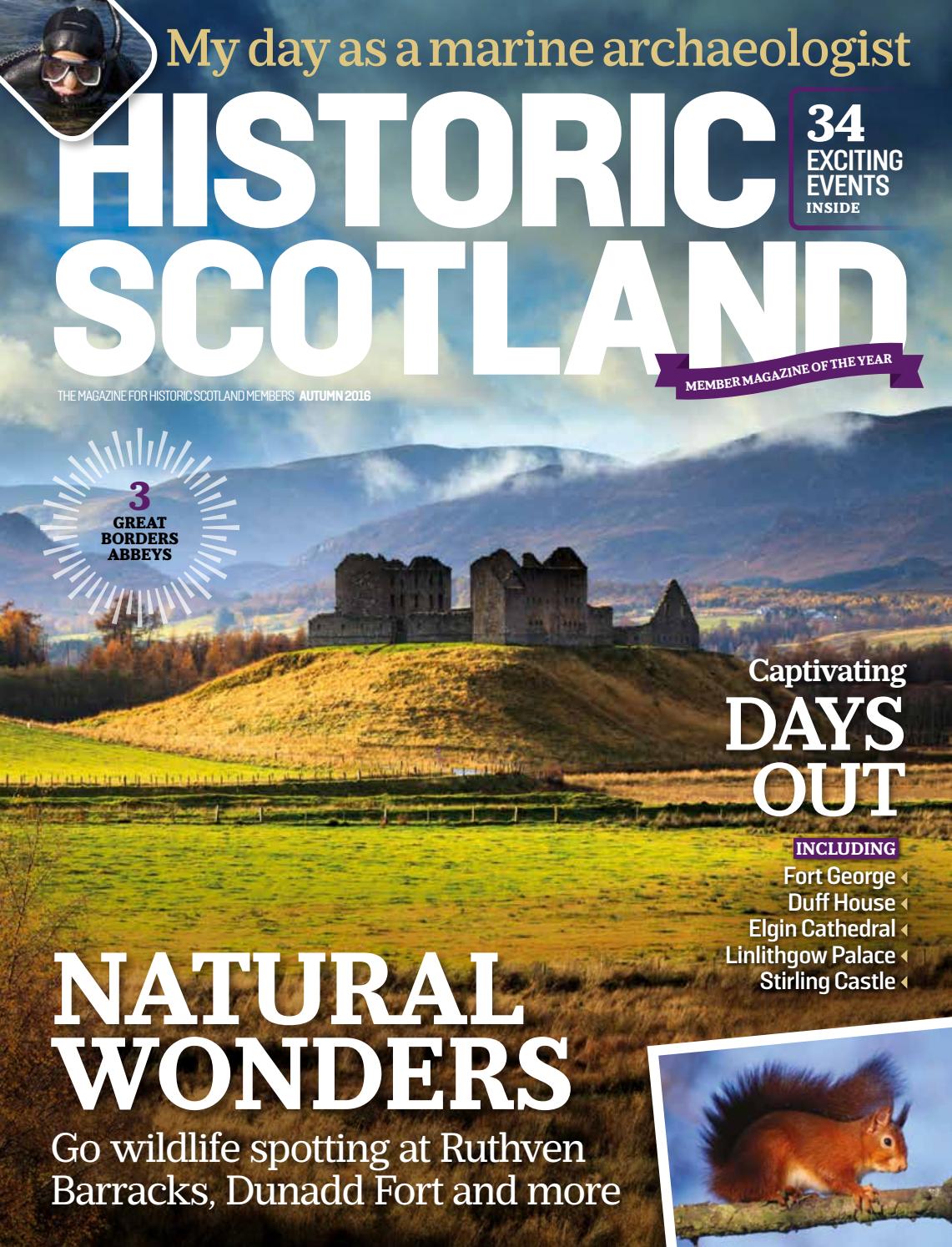 historic scotland autumn 2016 by historic scotland members issuu dwarf fortress protect outside flyer