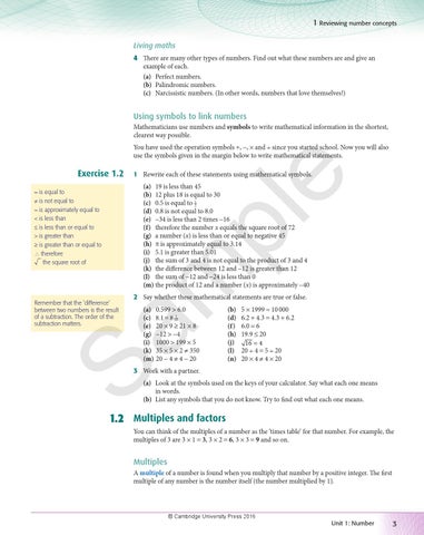 Preview Cambridge IGCSE® Mathematics Coursebook Revised Edition by ...