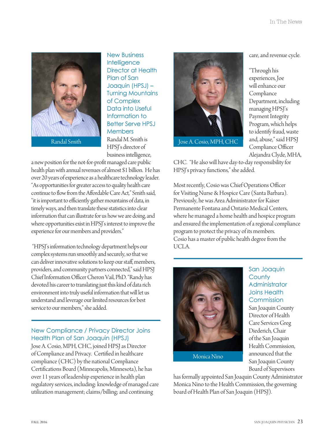 Fall 2016 By San Joaquin Medical Society Issuu