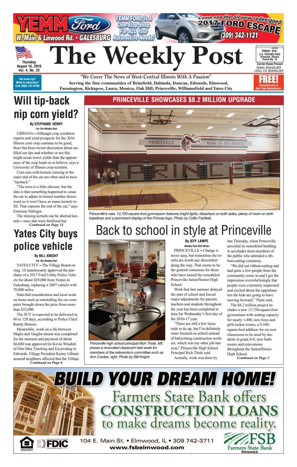 The Weekly Post 8/18/16 by The Weekly Post - Issuu
